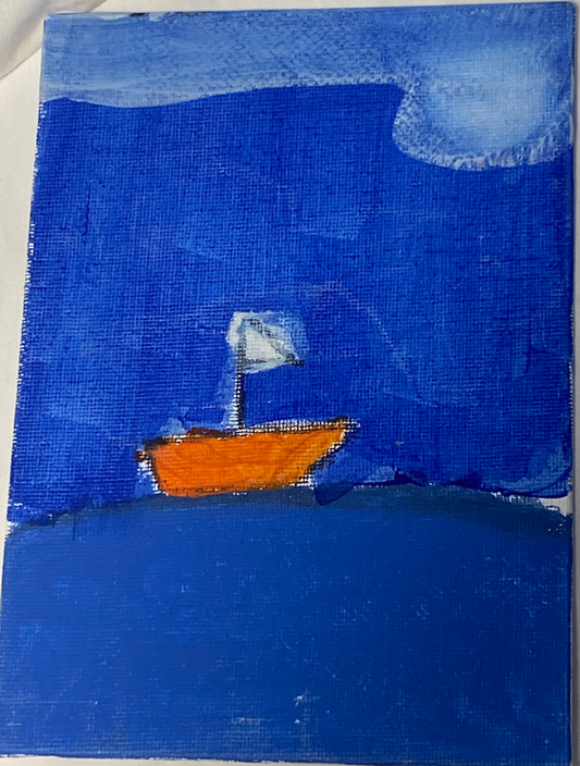 'Boat' 5x7in